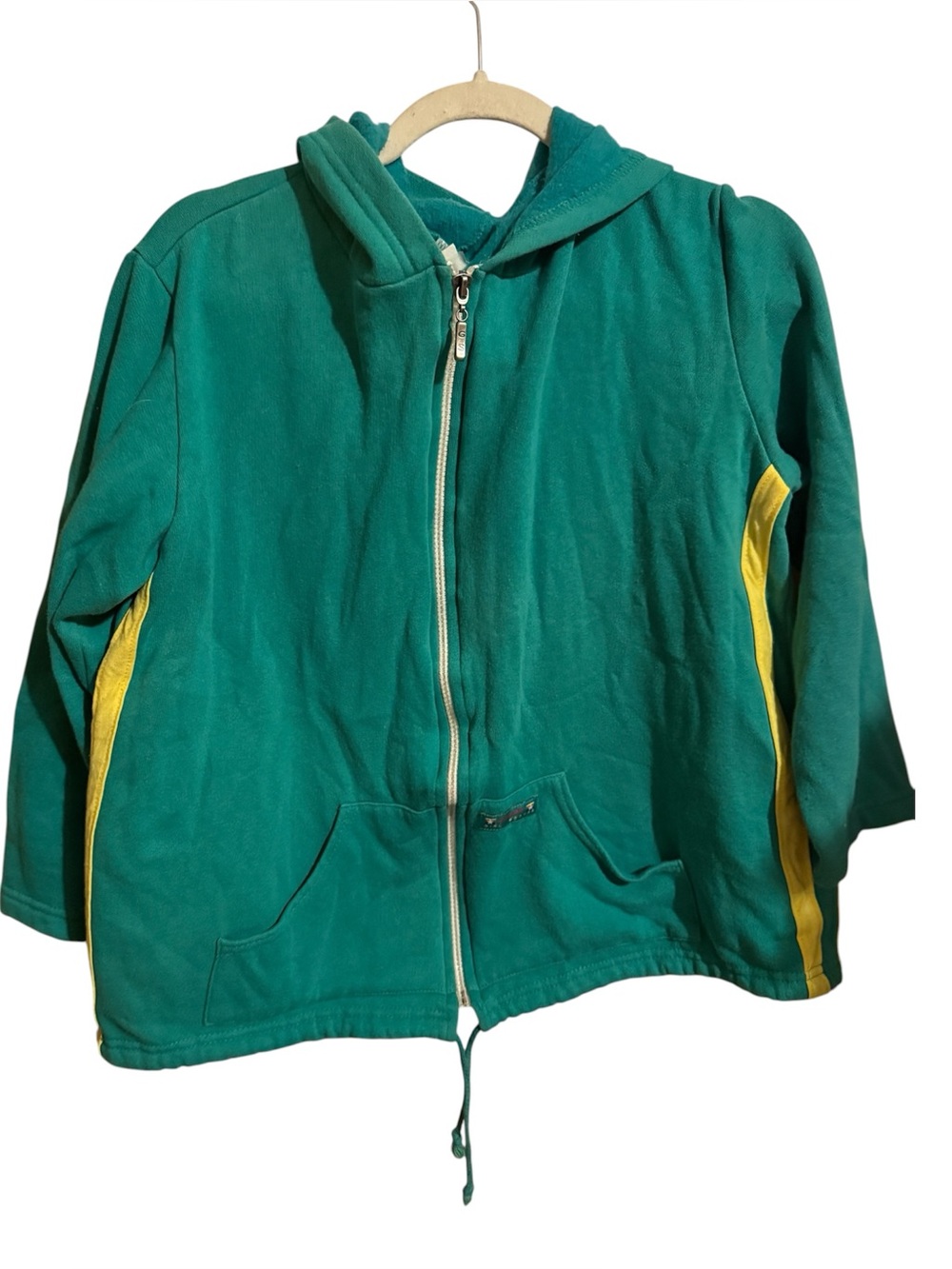 Vintage Girl Scouts juniors xl big girls  extra large full zip up hoodie jacket